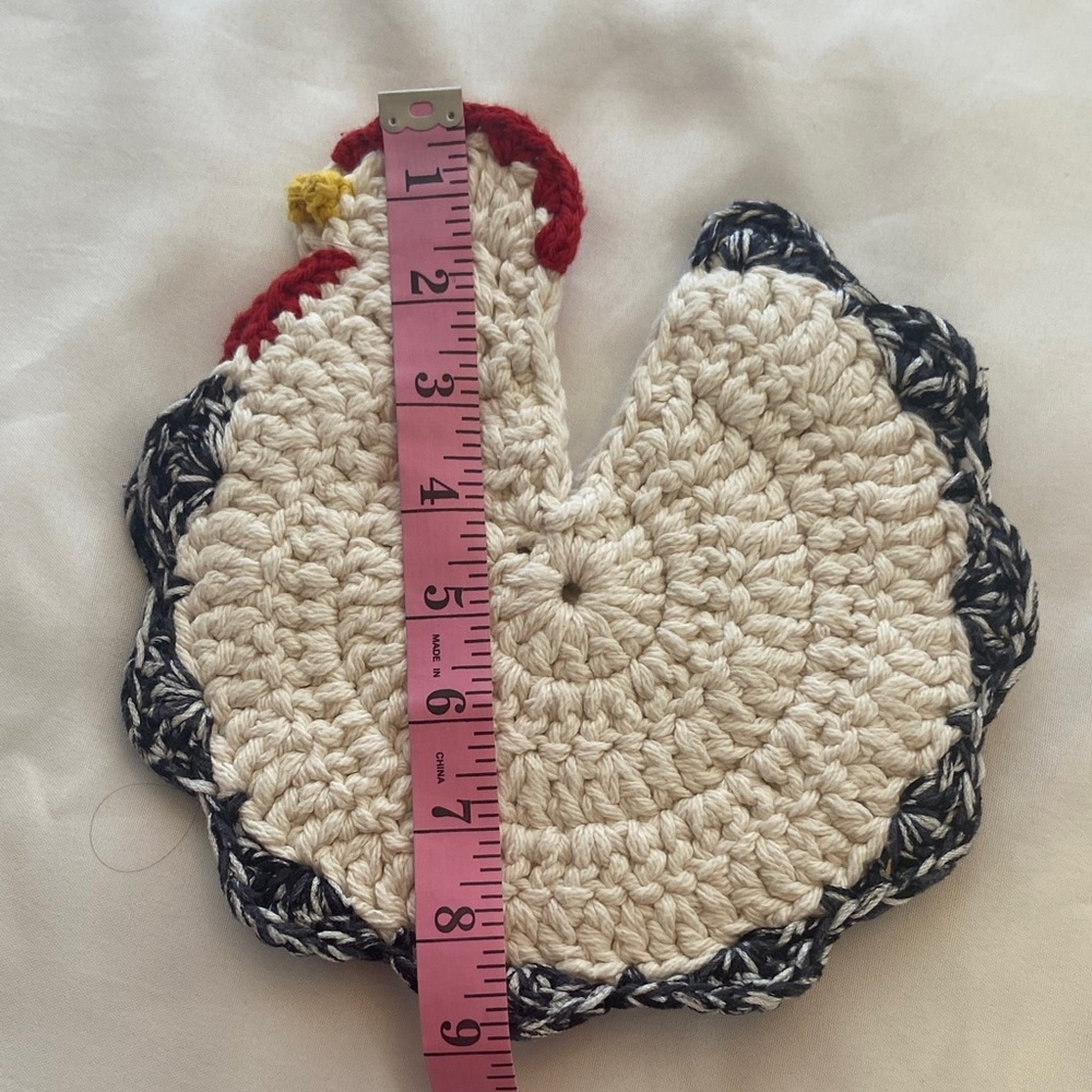 Handcrafted Chicken Pot Holders/ Trivets - Picture 4 of 4